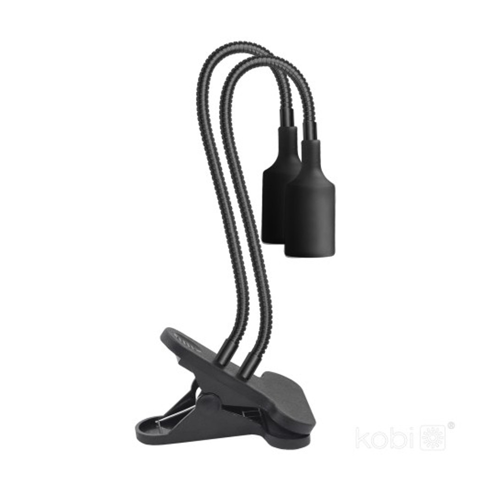 004018-2-e27.jpg PLANTY CLIP DUO fekete csíptethető növénylámpa 2× E27 foglalattal