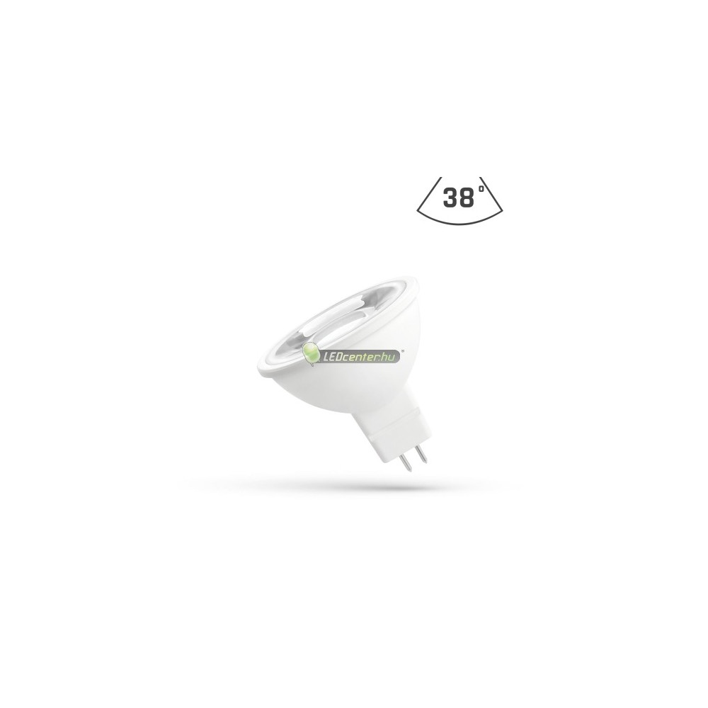 046542c8fa7137c26c345ed569d59466.jpg MR16 LED szpot hidegfehér 6W 38° 500 lm GU5.3 SpectrumLED