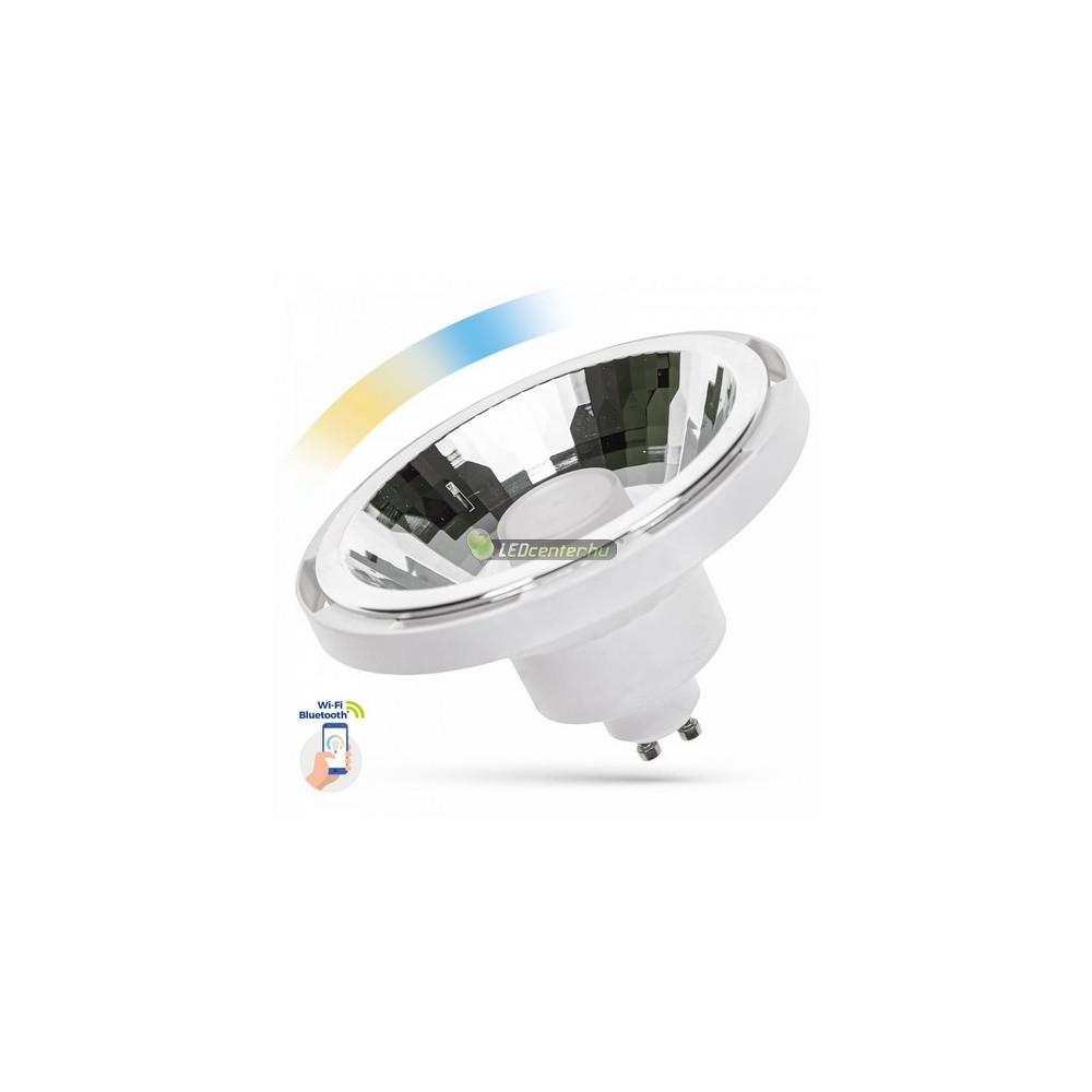 10W-AR111-ES111-GU10-smart-CCT-DIMM-led-szpot-feher-1.jpg Okos GU10 szpot SpectrumLED AR111 10W WiFi CCT dimmelhető fehér LED