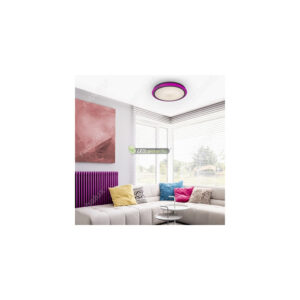 1510-Leonie-RGB-CCT-taviranyitos-32W-led-mennyezeti-lampa-5.jpg Rábalux LEONIE okos mennyezeti lámpa 32W tejüveg hatású búra, homogén fény