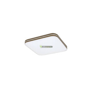 Rábalux OSCAR 71178 négyzet LED mennyezeti lámpa, 18W, fehér/dió, csillagos effekt, melegfehér