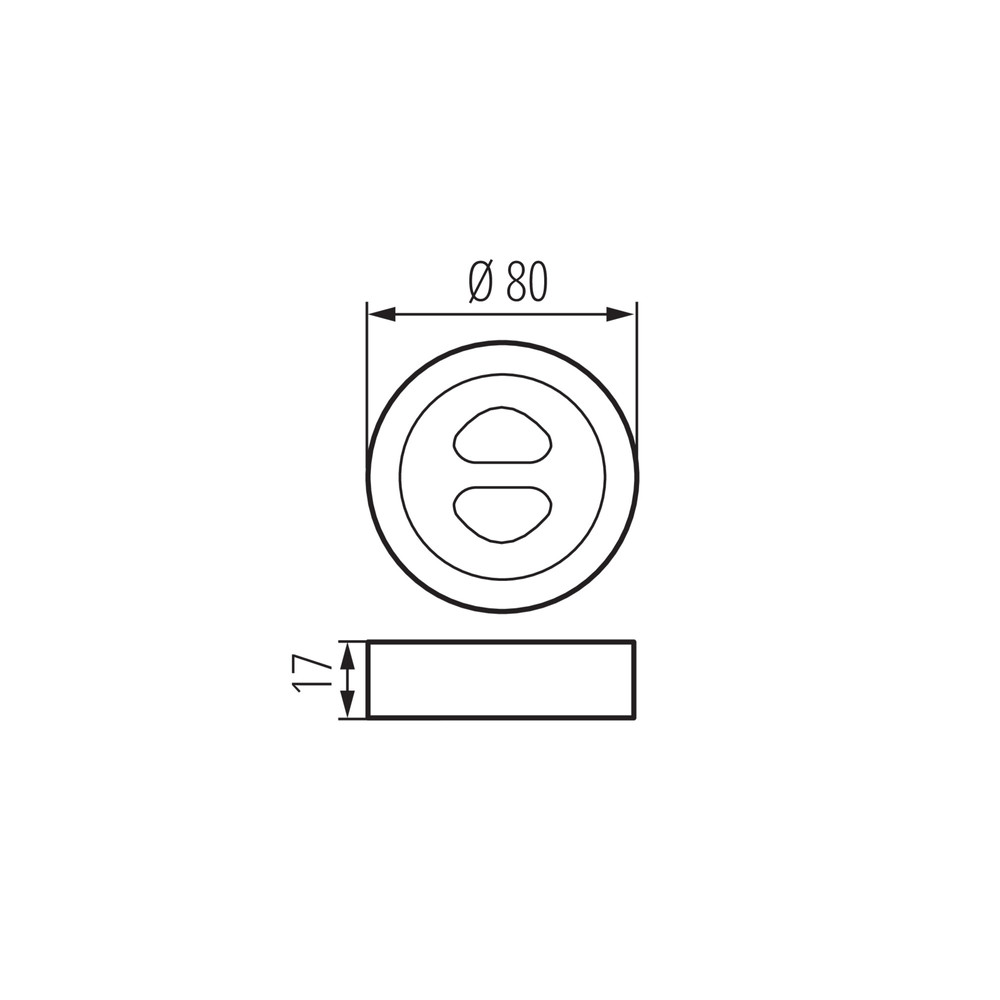 22144-1.jpg KANLUX CTRL 12/24V elemes fali távirányító LED szalagokhoz
