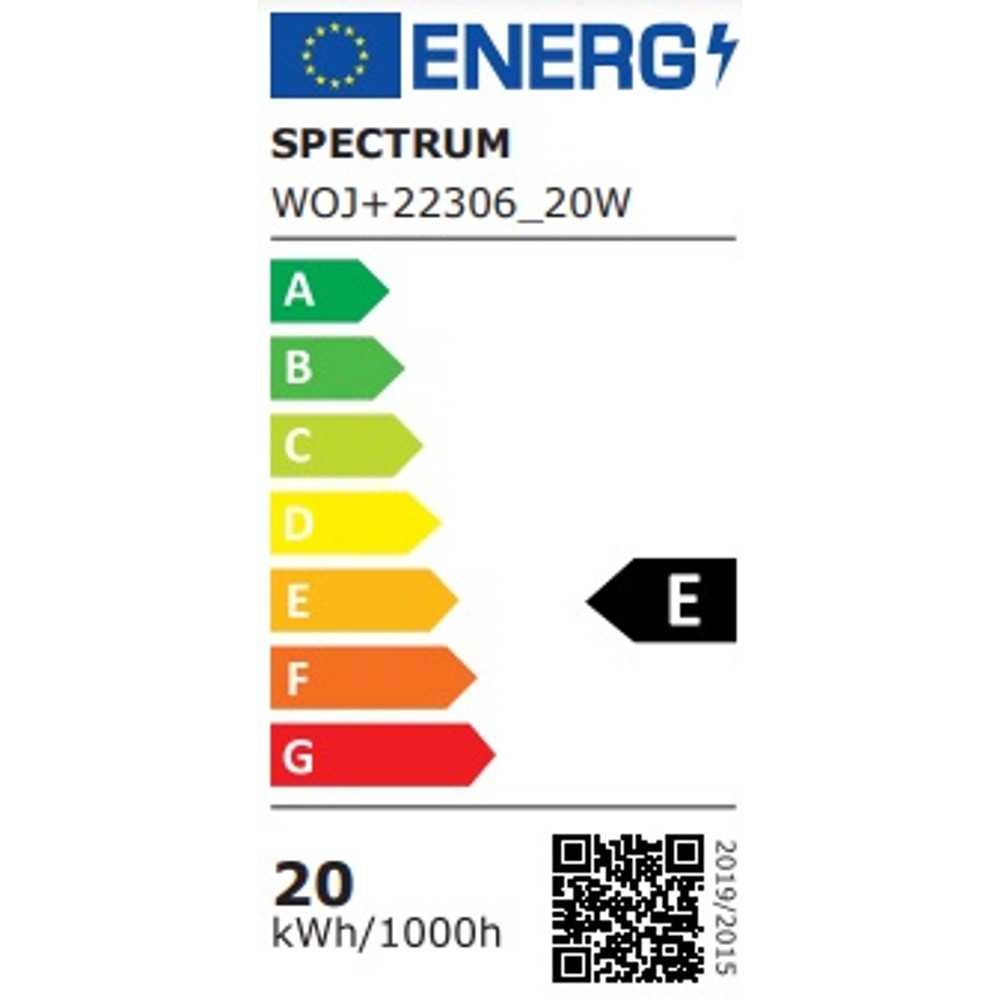 22306_20W.jpg T8 LED fénycső 150cm melegfehér 20W Spectrum 2300 lm
