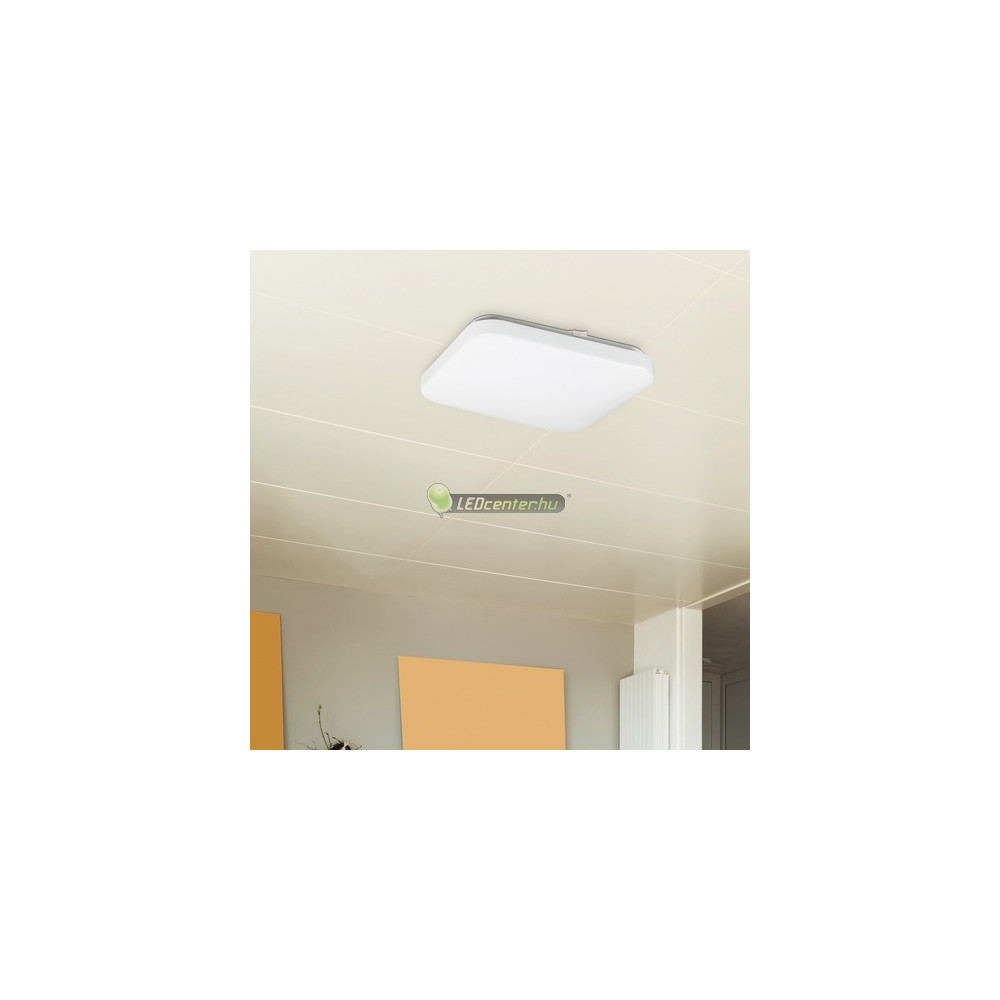 2286-Rob-20W-termeszetes-feher-LED-mennyezeti-lampa-5-ev-garancia-3.jpg Rábalux ROB mennyezeti lámpa 20W lapos négyzet LED oldalnézet