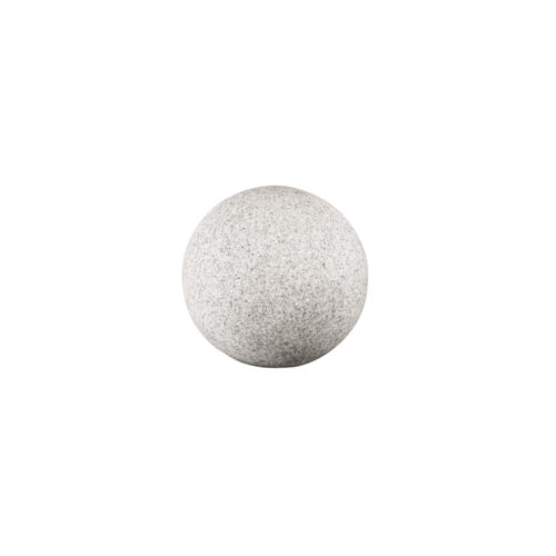 24654stono20.jpg STONO gömb kerti lámpa 200mm gránit színű kő hatású lámpatest