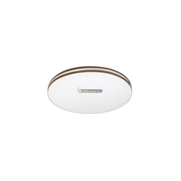 2763-Oscar-18W-led-mennyezeti-lampa-termeszetes-feher-5-ev-garancia-1.jpg Rábalux OSCAR 71173 kerek LED mennyezeti lámpa, 18W, fehér/dió, természetes fehér
