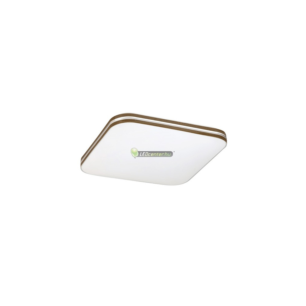 2764-Oscar-18W-led-mennyezeti-lampa-termeszetes-feher-5-ev-garancia-1.jpg Rábalux OSCAR mennyezeti lámpa 18W négyzet, 71174 fehér/dió, 4000K természetes fehér