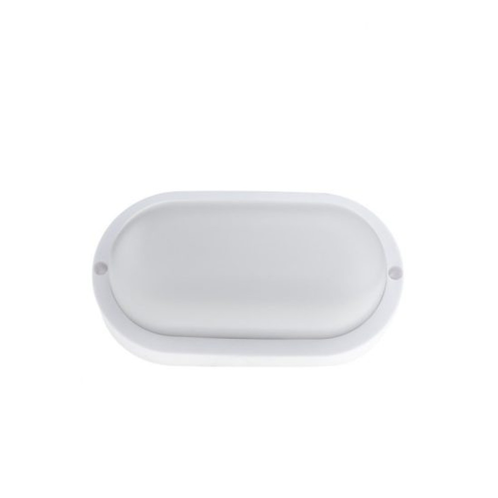 OPTO ovális kültéri mennyezeti lámpa fehér 8W IP54 LED