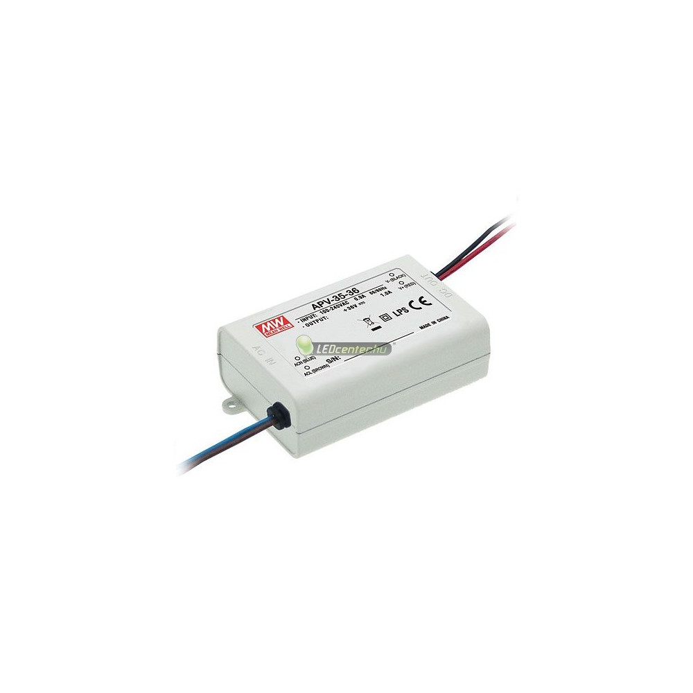 MEAN WELL LED tápegység 12V APV-35-12 35W stabilizált IP42