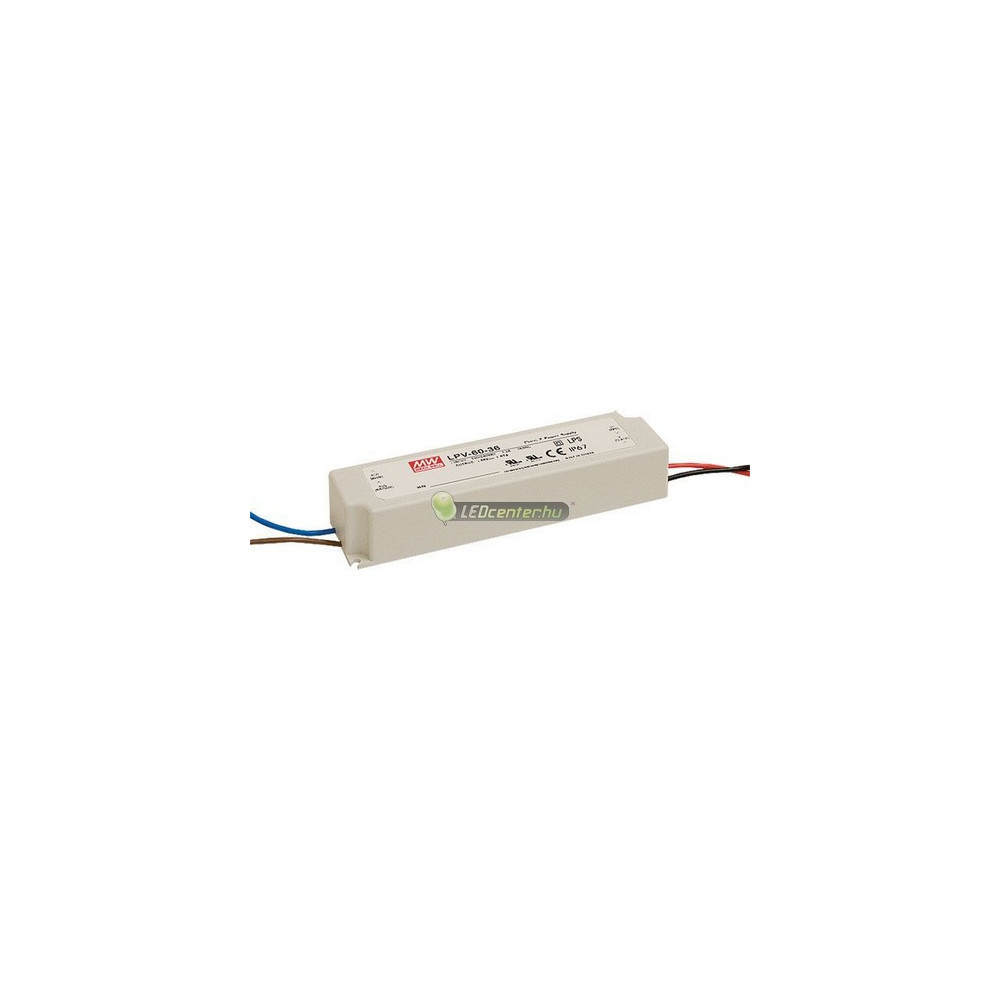 3fa612aa563e862ef252d71037bd137c.jpg MEAN WELL LED tápegység LPV-60-24, 60W, 230V/DC24V, IP67