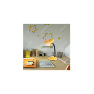 4171-Dylan-sarga-asztali-iroasztali-lampa-E27-3.jpg Rábalux DYLAN asztali lámpa narancs E27 foglalattal, oldalnézet