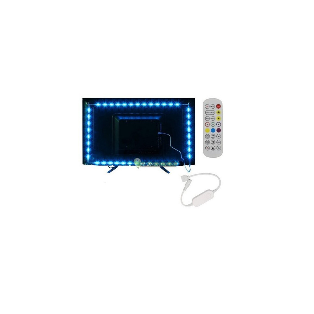 4327_led-szalag-tv-hattervilagitas-szett-2.jpg Okos TV háttérvilágítás LED szalag felszerelve tévé mögött, RGB színes fény