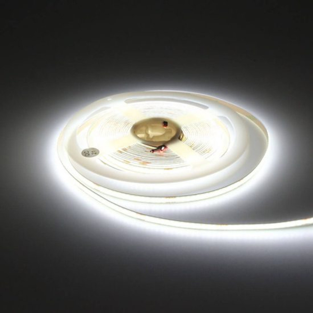 COB LED szalag 24V 10W 6000K hidegfehér tekercs