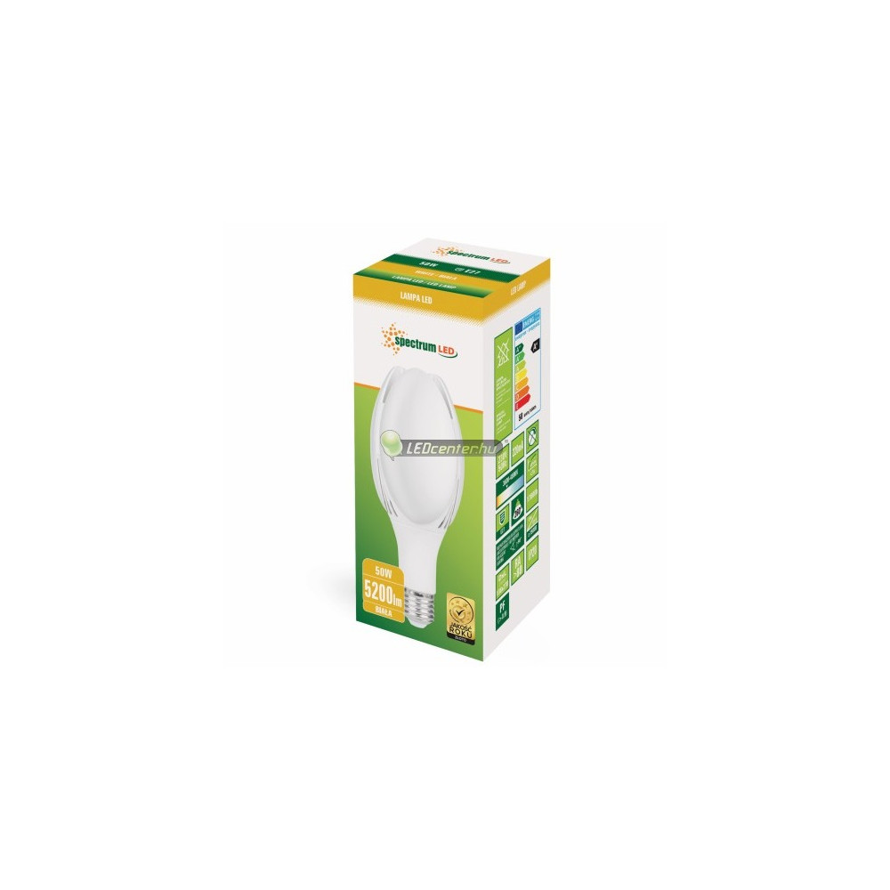 50W-LED-park-kozvilagitasi-E27-lampa-5200-lumen-termeszetes-feher-IP20-doboz.jpg E27 LED körteizzó 50W természetes fehér IP20 SpectrumLED doboz