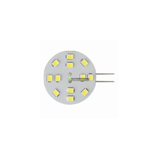 G4 LED izzó hidegfehér 2W 12V oldalsó lábas SMD2835 fényforrás