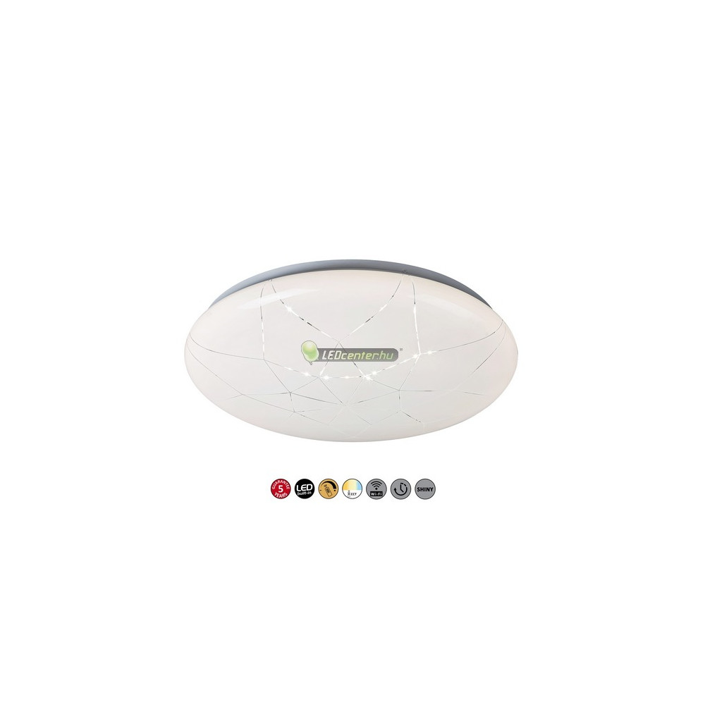 Rábalux DAMIEN okos lámpa 24W CCT WiFi mennyezeti LED lámpa