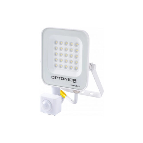 SLIM2 fehér LED reflektor 20W fényvető, 1800 lumen, természetes fehér