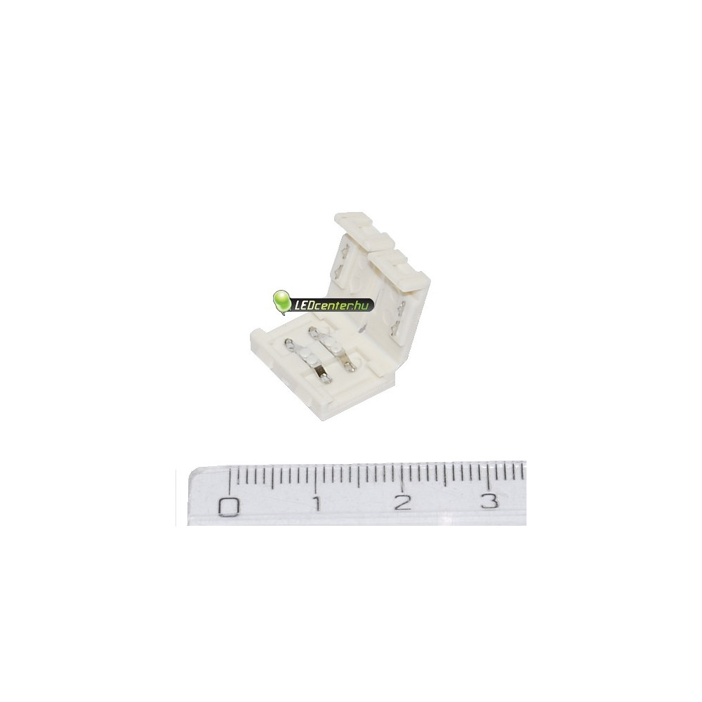 8 mm-es LED szalag toldóelem forrasztásmentes SMD3528 szalaghoz