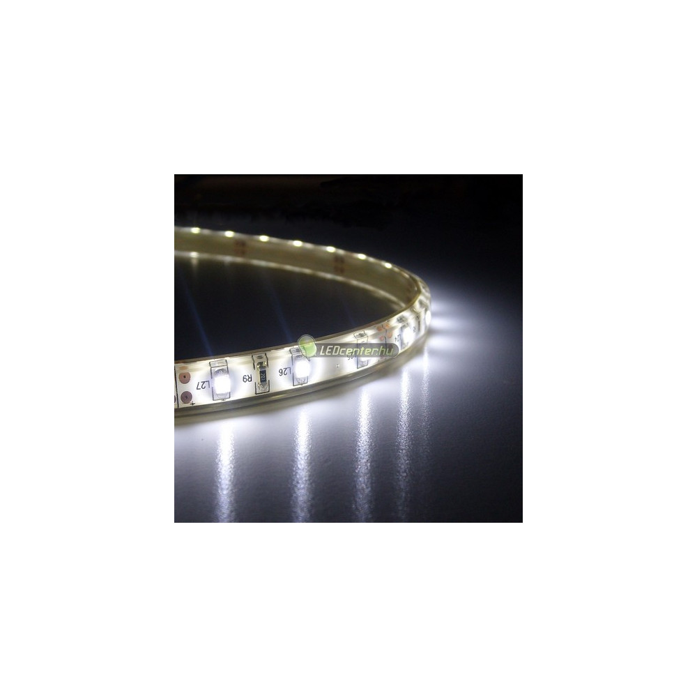 AURORA hidegfehér kültéri LED szalag SMD3528 szilikon bevonattal