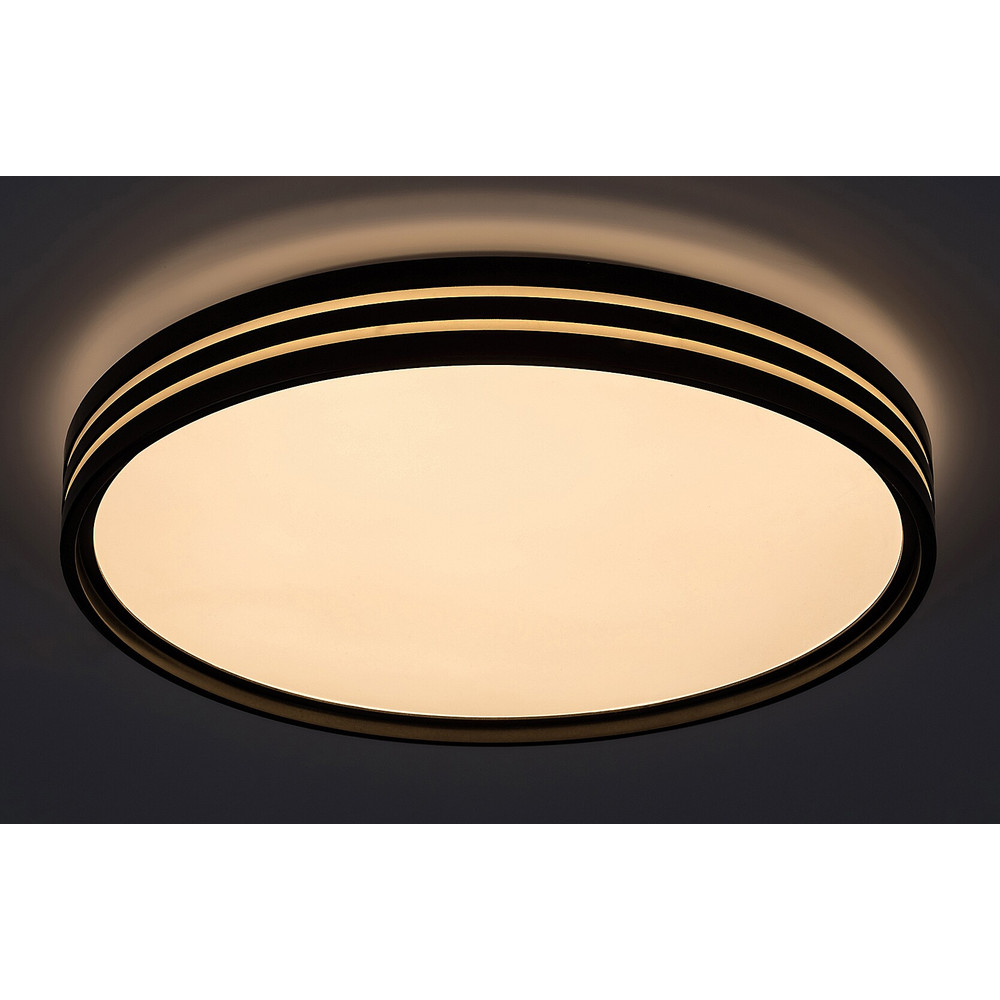 71118-EPORA-led-mennyezeti-lampa-3.jpg EPORA matt fekete körös mennyezeti lámpa melegfehér fény, 3000K