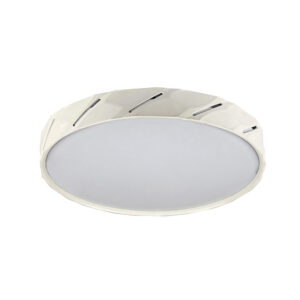 71119-NESSIRA-led-mennyezeti-lampa-2.jpg NESSIRA fém mennyezeti lámpa fehér, ferde bevágásokkal