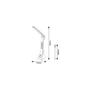 74041-AMATO-asztali-lampa-fekete-meret.jpg AMATO okos asztali lámpa 74041 méretrajz, 170x440 mm