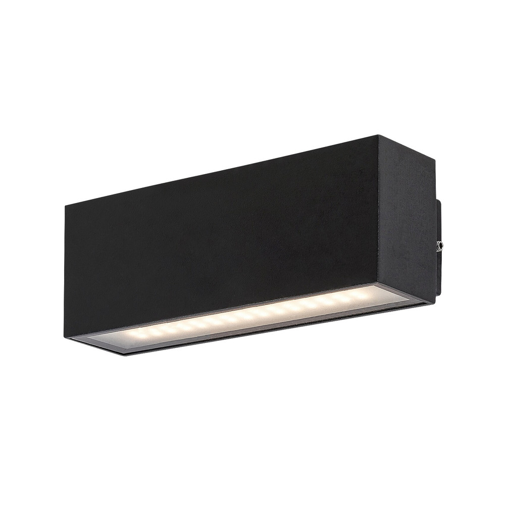 MATARO kültéri fali lámpa fekete, Rábalux 10W beépített LED, IP54