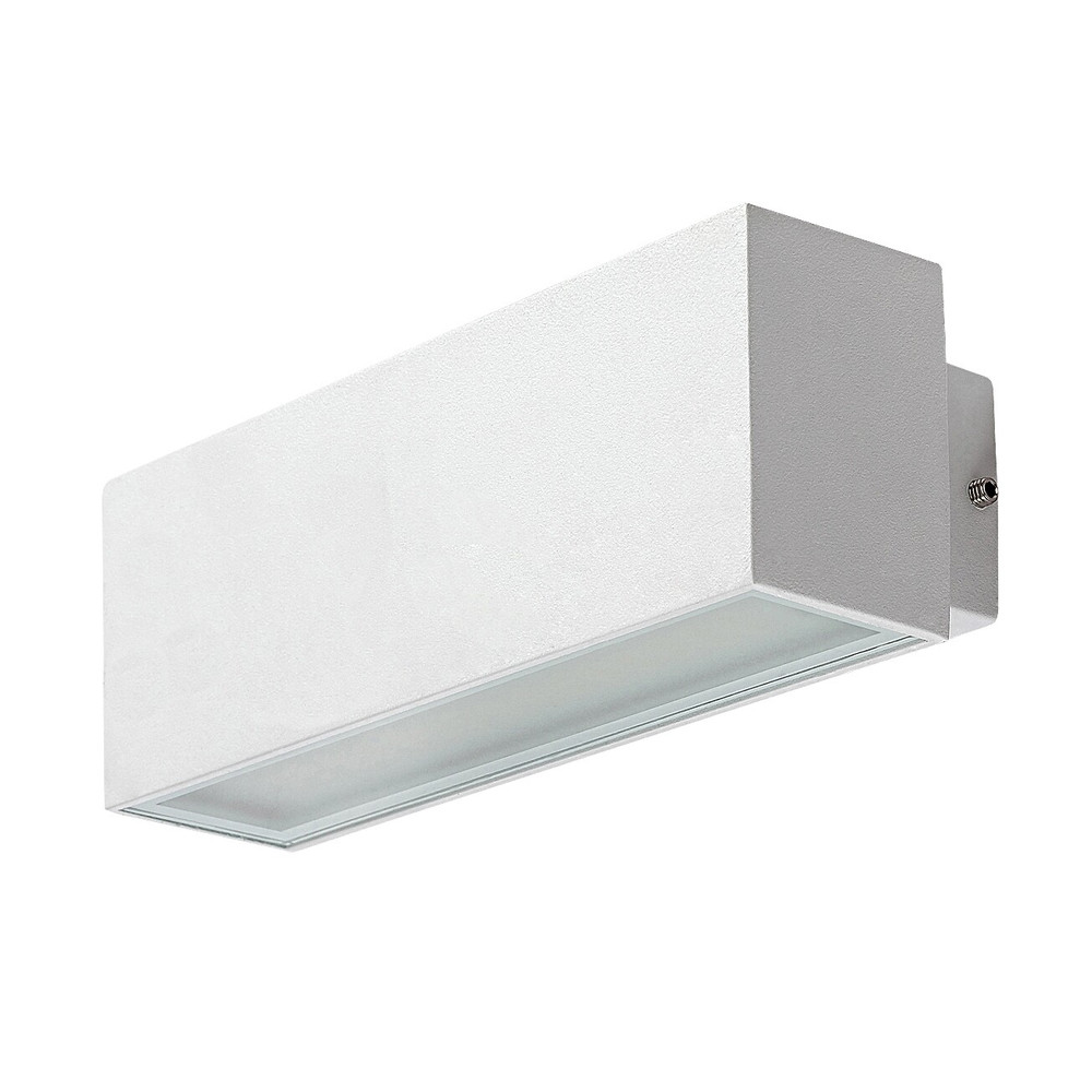 77076-MATARO-aluminium-kulteri-led-lampa-ip54-feher-2.jpg MATARO fehér alumínium kültéri LED lámpa oldalnézet, 4000K