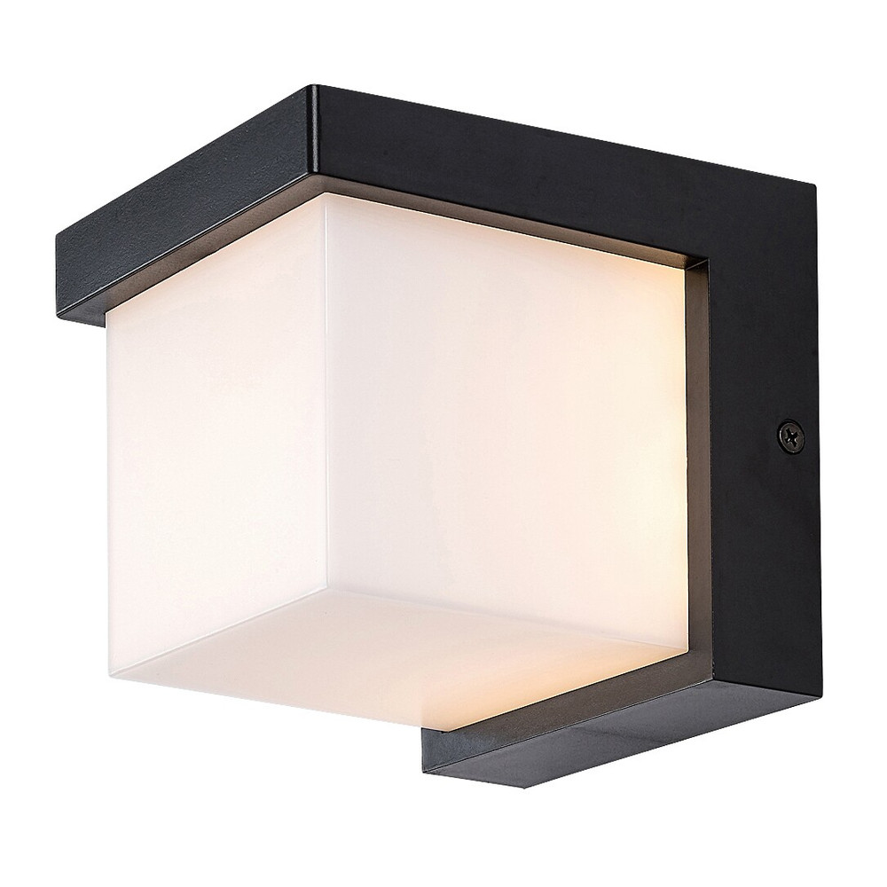 Rábalux ANDELLE 10W fekete kültéri fali LED lámpa, IP54