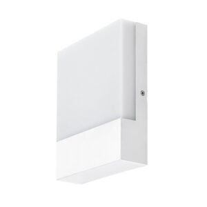 77098-GIMONE-kulteri-led-lampa-ip44-fekete-2.jpg GIMONE fehér kültéri LED fali lámpa oldalnézet, 4000K