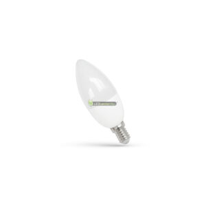7a62e3ae8553d76a91be85464ab408ce.jpg SpectrumLED E14 LED gyertya izzó 8W 680 lumen hidegfehér
