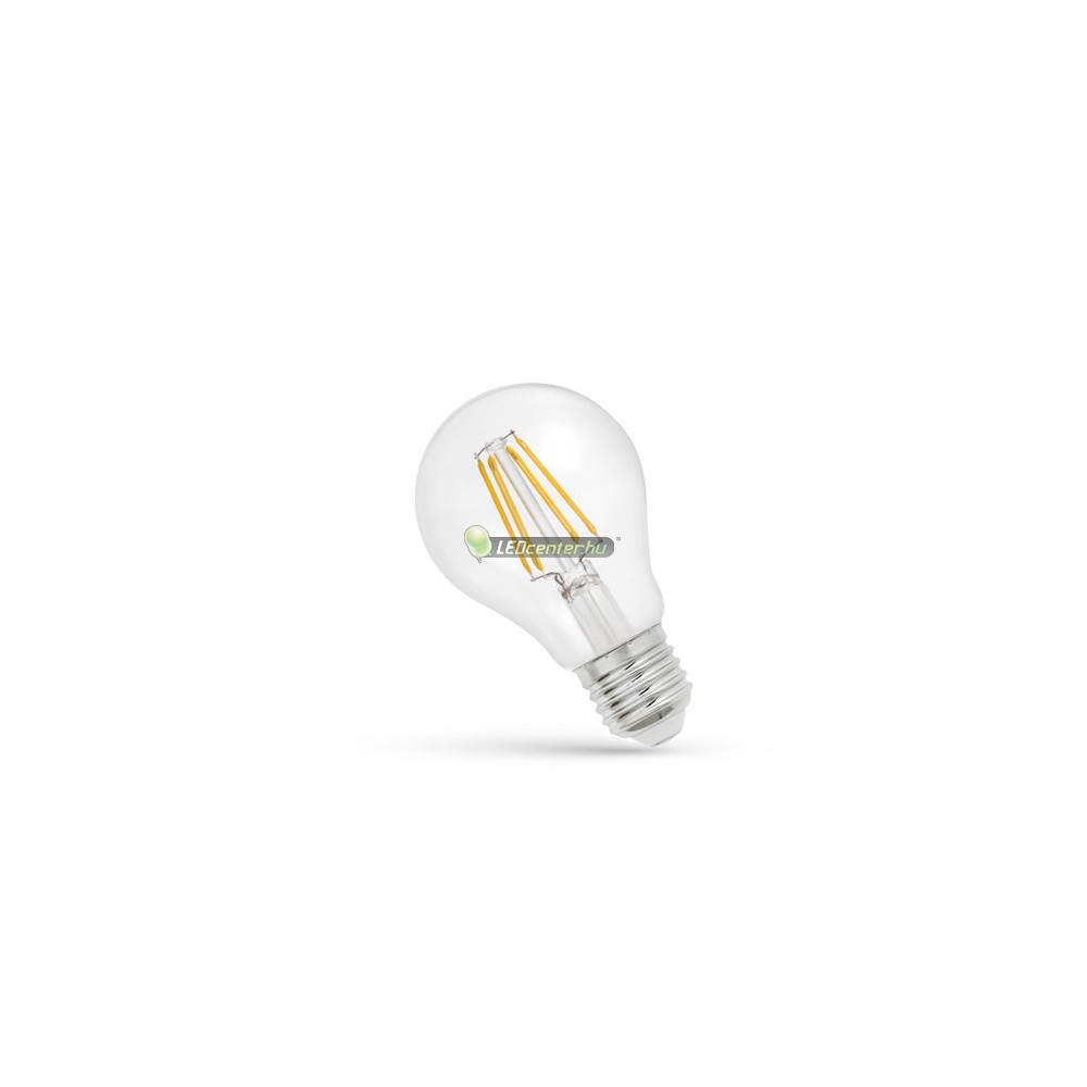 7c9ec422f10082c6922327c235119893.jpg LED körte E27 7W 1800K SpectrumLED Premium Clear COG filament átlátszó búra extra melegfehér