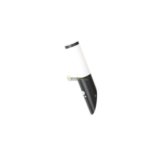 8146-BLACK-TORCH-fekete-kulteri-E27-falikar-mozgaserzekelos-1.jpg BLACK TORCH mozgásérzékelős falikar fekete kültéri E27 fali lámpa IP44