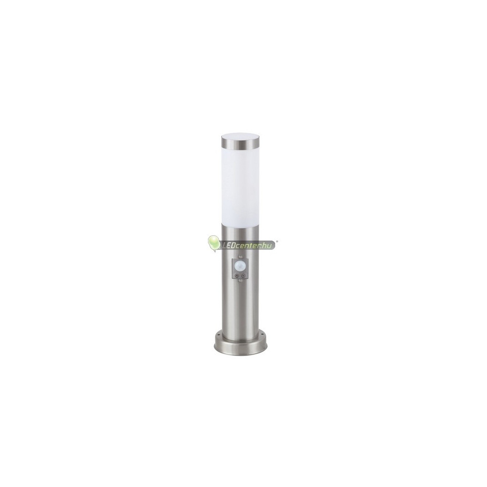 8267-INOX-kC3BCltC3A9ri-C3A1llC3B3-lC3A1mpa-450mm-mozgC3A1sC3A9rzC3A9kelC591vel-E27-IP44-1.jpg Mozgásérzékelős kültéri állólámpa 450 mm, Rábalux inox E27 IP44
