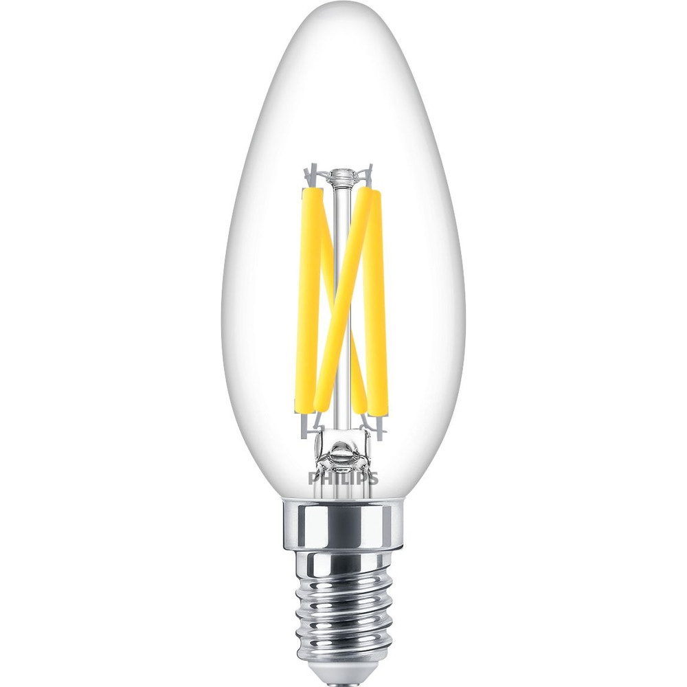 PHILIPS Master E14 gyertyaizzó LEDcandle 5,9W melegfehér üvegbúra