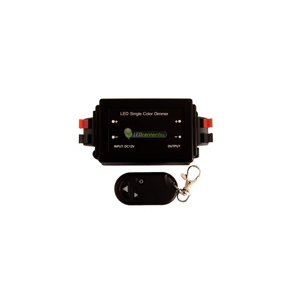 969242eb9046a9e6fdcef698d0400452.jpg LUNA-2 LED RF dimmer távirányítóval DC12V 96W egyszínű szalaghoz