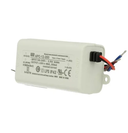 Mean Well APC-12-350 áramgenerátoros LED-driver 350mA power LED-hez