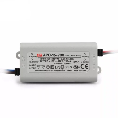 Mean Well APC-16-700 áramgenerátoros LED-tápegység 700 mA power LED-hez