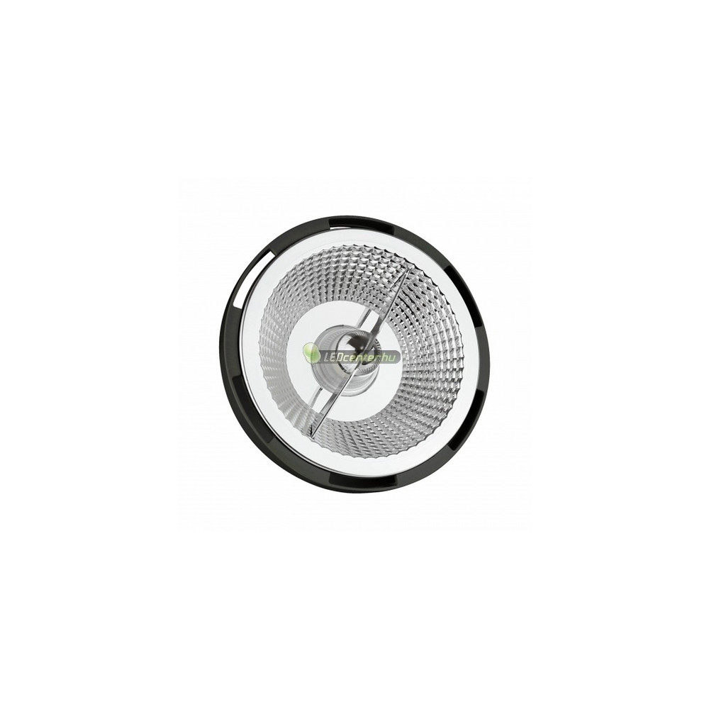 AR111-10-fok-15W-fekete-GU10-230V-LED-szpot-2.jpg AR111 LED szpot GU10 fekete oldalnézet, ES111 reflektor 10W