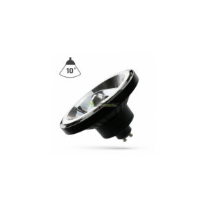 AR111-10-fok-15W-fekete-GU10-230V-LED-szpot.jpg AR111 LED szpot GU10 15W fekete természetes fehér SpectrumLED ES111