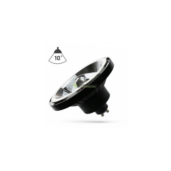 AR111 LED szpot GU10 15W fekete természetes fehér SpectrumLED ES111