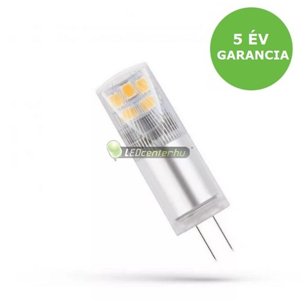 G4 LED kapszula természetes fehér, SpectrumLED 2,5W 12V SMD tűlábas égő