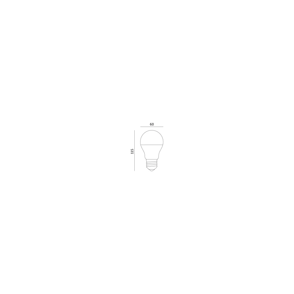 Okos LED izzó RGB WiFi melegfehér fénnyel, E27 foglalat