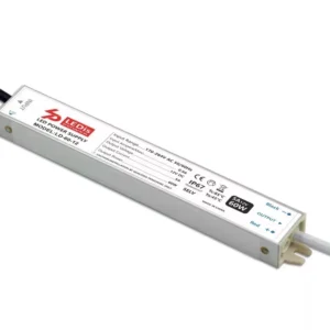 LEDis LD-60-24 LED-tápegység 24 V DC 60 W IP67 vízálló elölnézetből