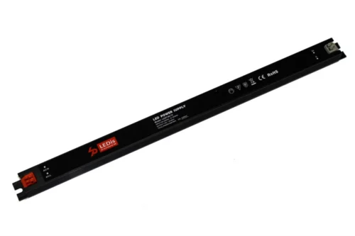 LEDis LDST-60-24 slim LED-tápegység 24 V DC 60 W IP20 elölnézetből