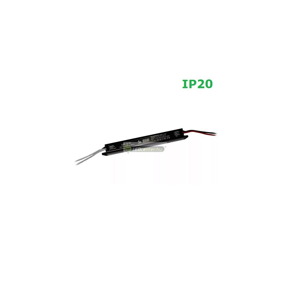 LEDIS slim LED tápegység 18W DC12V IP20 166x18x18 mm