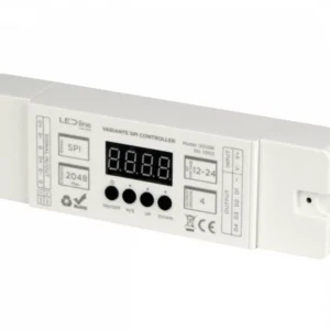 LL-201286 LED line VARIANTE SPI vezérlő digitális RGB LED-szalaghoz, RF távirányítóval