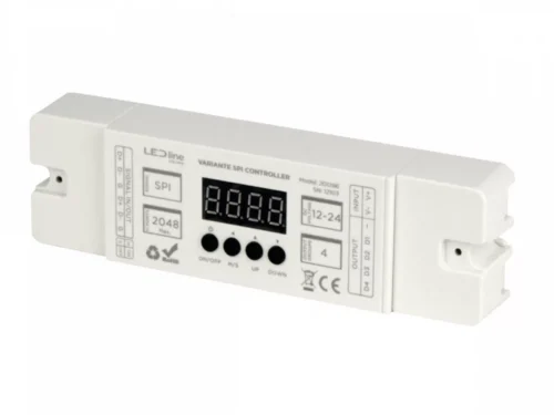 LL-201286 LED line VARIANTE SPI vezérlő digitális RGB LED-szalaghoz, RF távirányítóval
