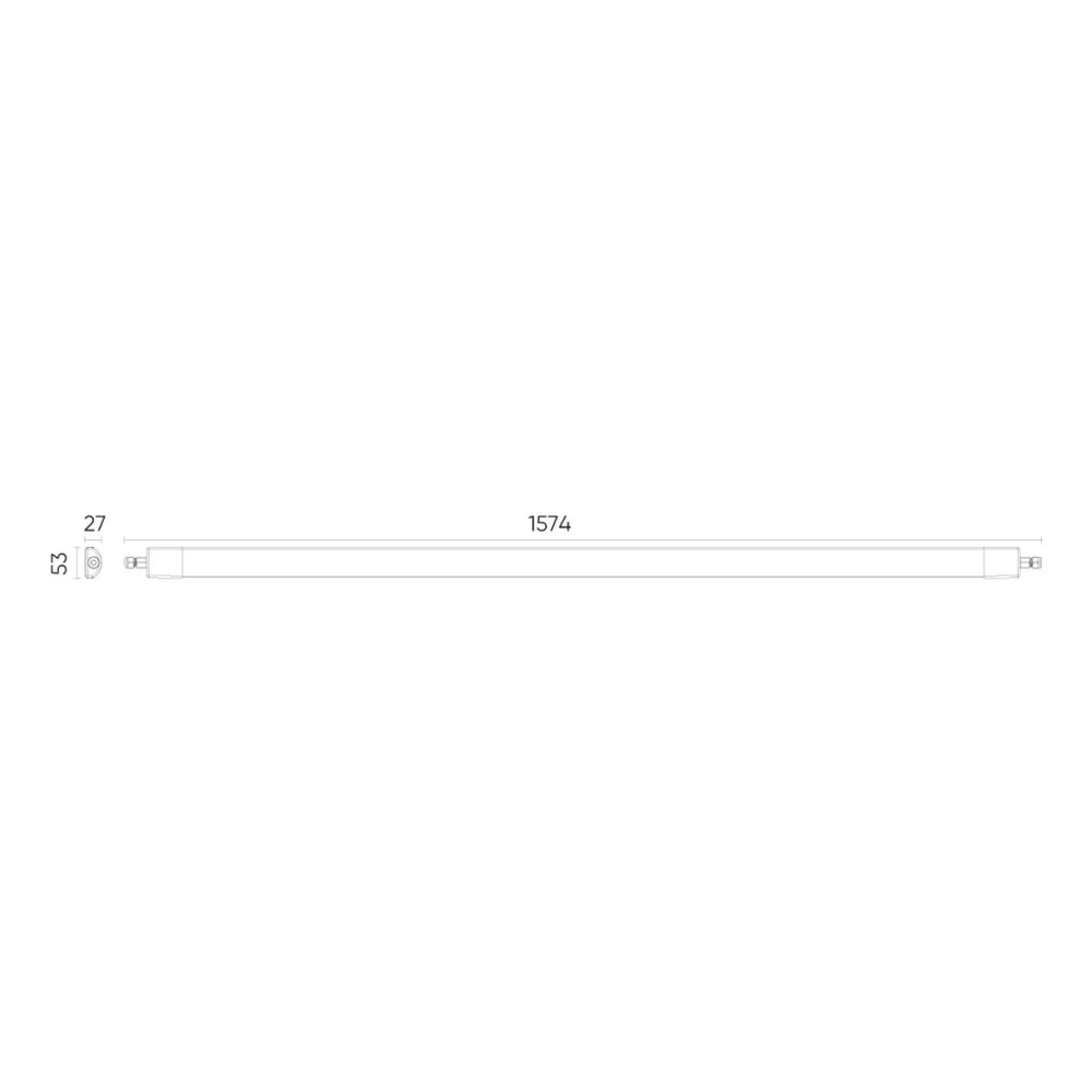 LED line LITE LINIX 45W 4000K természetes fehér lámpatest világítás