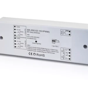 LL-SR-2501PWM Sunricher RF mono LED vevő 0-10V/PWM dimmer IP20